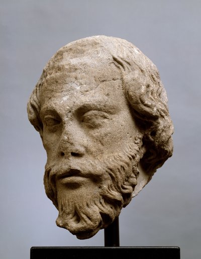 Head of an Apostle, c.1235 by French School